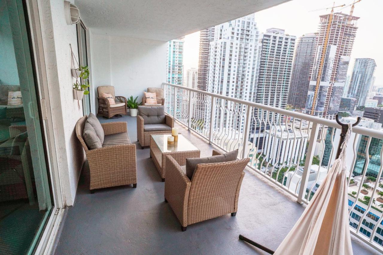 4 Bed Full Condo In Miami With Skyline & Sea View Exterior foto