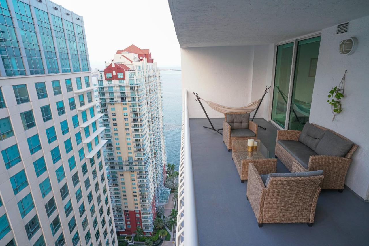 4 Bed Full Condo In Miami With Skyline & Sea View Exterior foto