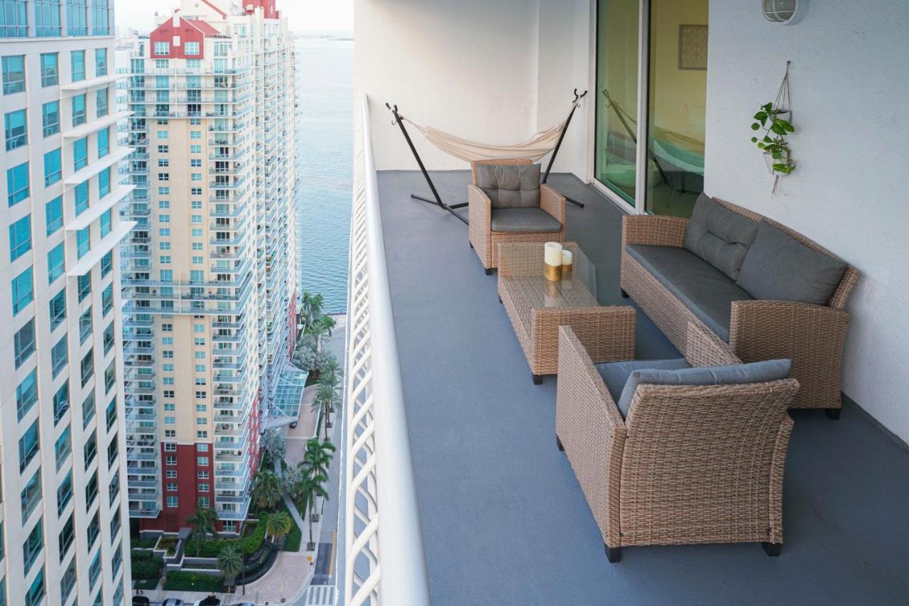 4 Bed Full Condo In Miami With Skyline & Sea View Exterior foto