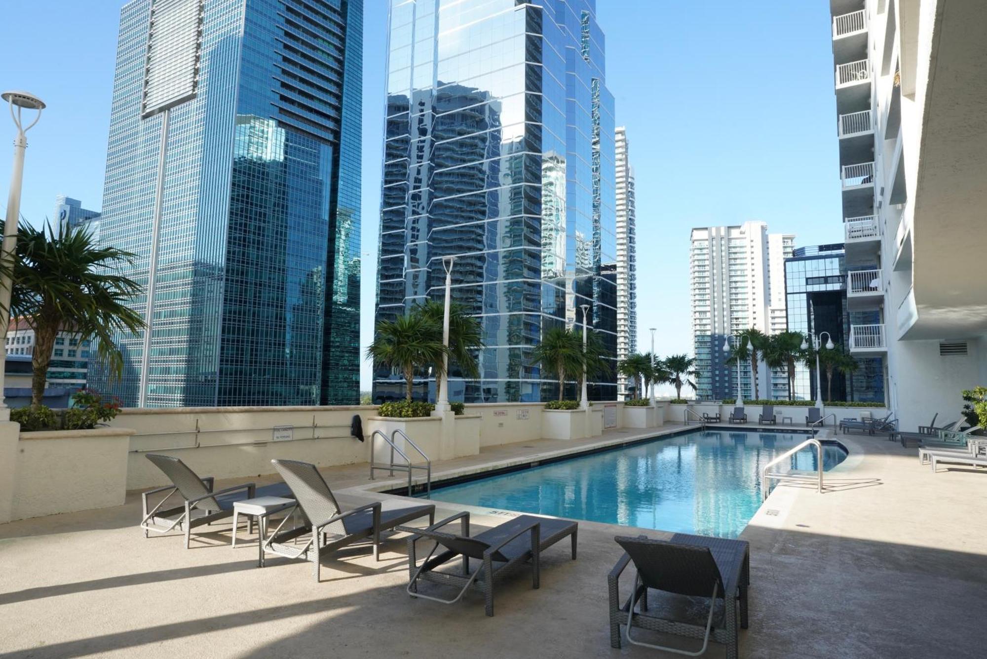 4 Bed Full Condo In Miami With Skyline & Sea View Exterior foto